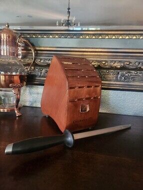 Calphalon Knife Block and Sharpening Steel